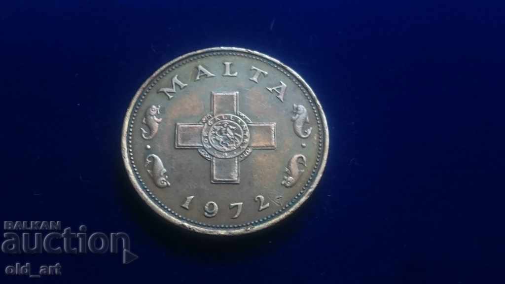 Delivery of Coin - Malta, 1 cent 1972 Delivery of Coin - Malta, 1 cent 1972