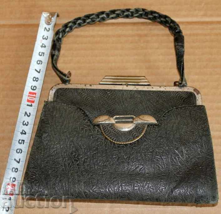 1930s LEATHER WOMEN'S BAG BAG CITY COCOON KINGDOM - 7 1930s LEATHER WOMEN'S BAG BAG CITY COCOON KINGDOM - 7