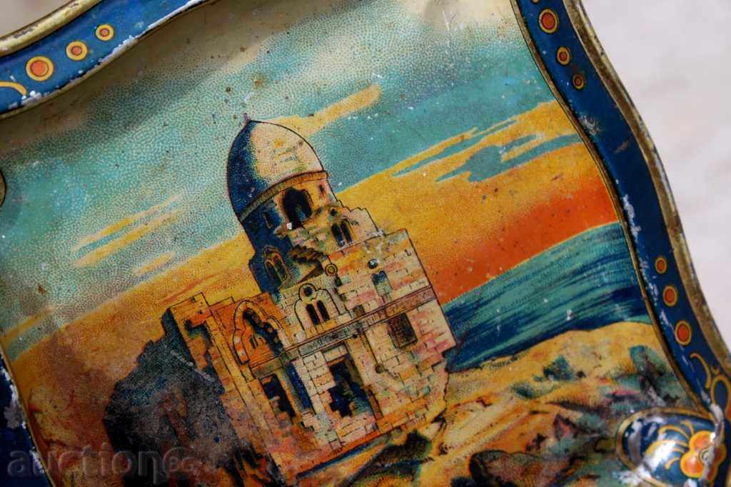 Auction . 19 CENTURY METAL LITHOGRAPHY JERUSALEM HADJIYA ASHTRAY? Auction . 19 CENTURY METAL LITHOGRAPHY JERUSALEM HADJIYA ASHTRAY?