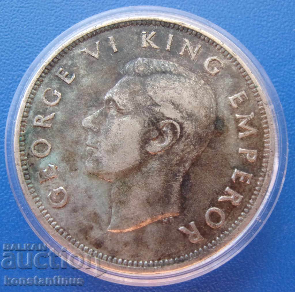 Noua Zeelandă рона Krone 1943 Argint rar cu preț € 23.01 | 45.00 BGN