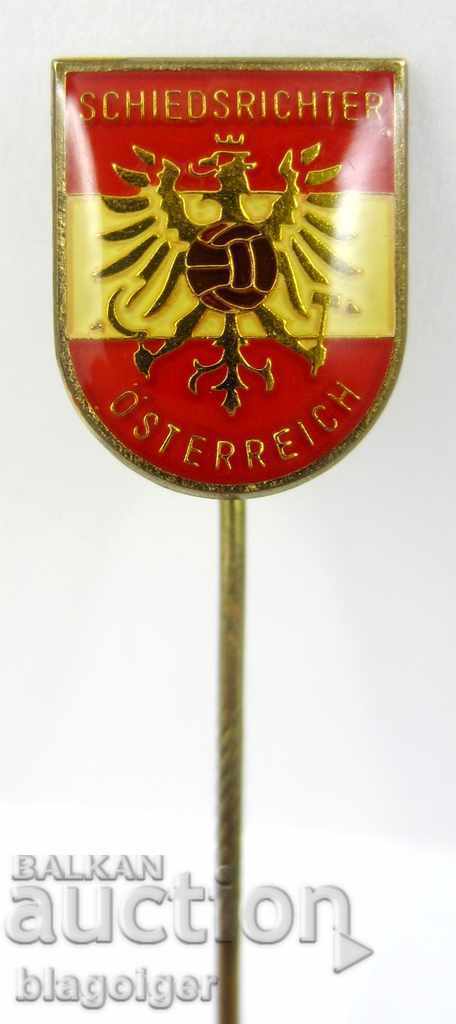 Auction AUSTRIA-AUSTRIAN FOOTBALL REFEREES-OLD BADGE Auction AUSTRIA-AUSTRIAN FOOTBALL REFEREES-OLD BADGE