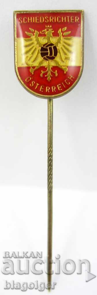 Delivery of AUSTRIA-AUSTRIAN FOOTBALL REFEREES-OLD BADGE Delivery of AUSTRIA-AUSTRIAN FOOTBALL REFEREES-OLD BADGE