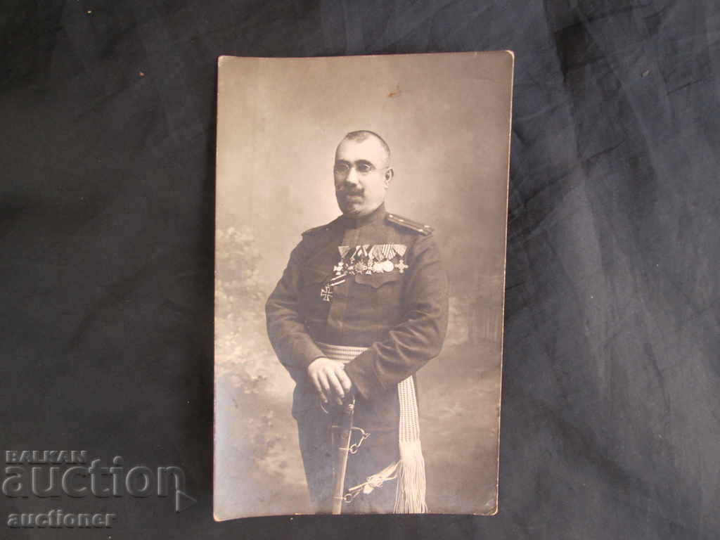 An old photo of an officer general in 1916 saber medals - 5 An old photo of an officer general in 1916 saber medals - 5