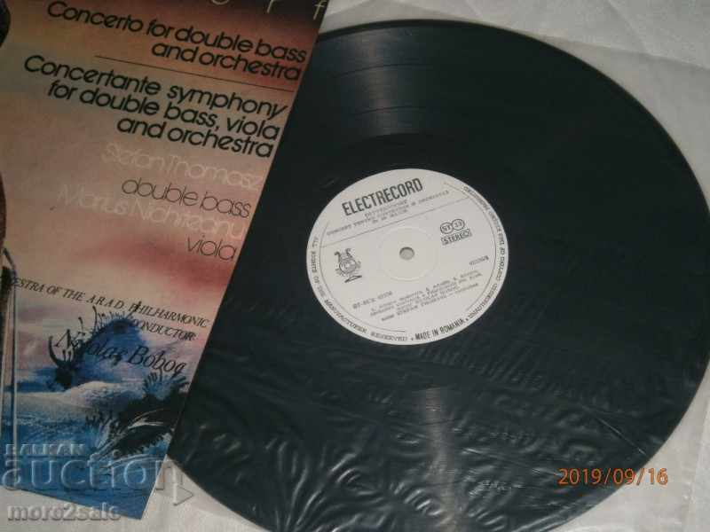 Auction STEFAN THOMASZ & MARIUS NICHITEANU - DOUBLE Bass & Violin Auction STEFAN THOMASZ & MARIUS NICHITEANU - DOUBLE Bass & Violin