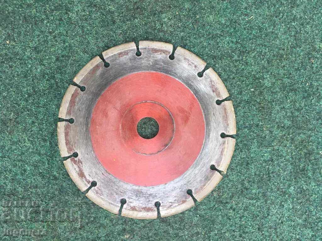 METAL DISK WITH CARBIDE WREATH FOR CUTTING STONE FAYA with price 9.00 BGN | € 4.60 METAL DISK WITH CARBIDE WREATH FOR CUTTING STONE FAYA with price 9.00 BGN | € 4.60