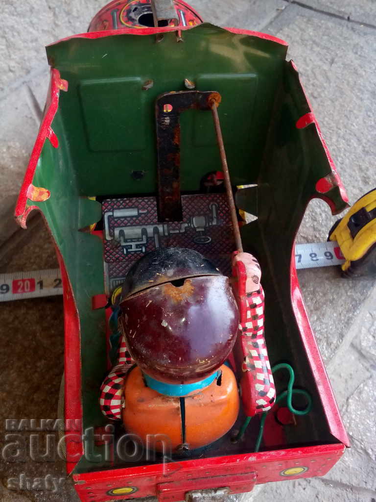 Large Metal Plate. Locomotive. - 6 Large Metal Plate. Locomotive. - 6