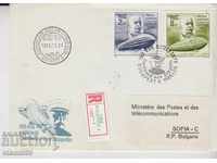 Envelope Zeppelin Aviation Magyar posta