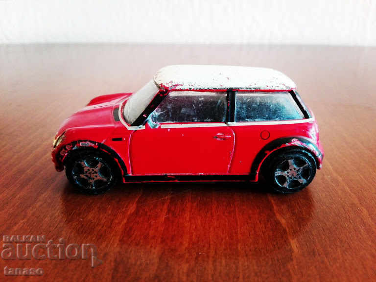 Auction Model of Mini Cooper, toy, stroller - metal Auction Model of Mini Cooper, toy, stroller - metal