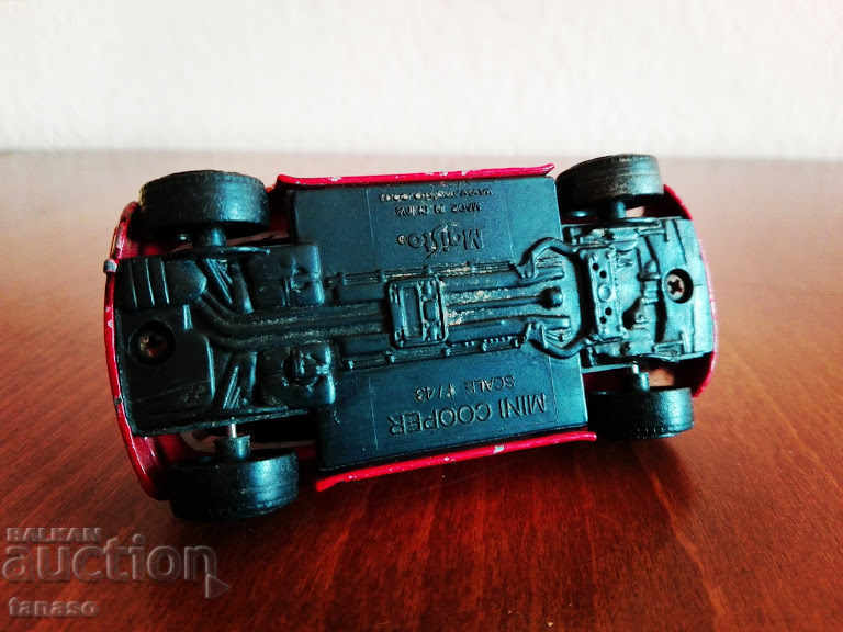 Model of Mini Cooper, toy, stroller - metal - 5 Model of Mini Cooper, toy, stroller - metal - 5