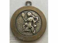 26153 Bulgaria Medalion Zodiac Sign Fecioara anii 70