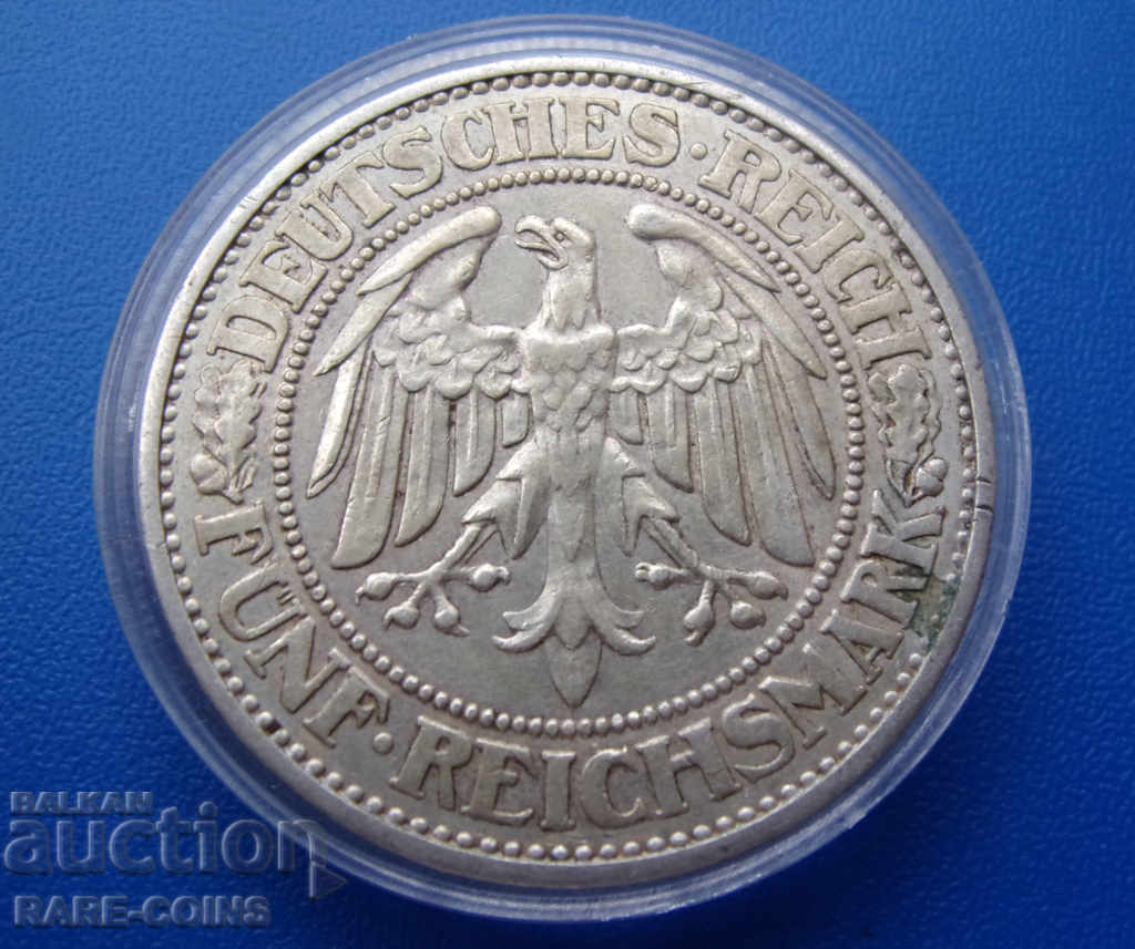 Βαϊμάρη 5 Μαρτίου 1928 E ασημένιο σπάνιο αρχικό με τιμή € 219.86 | 430.01 BGN