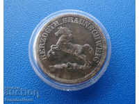 Braunschweig 1 Gros 1857 Silver Rare