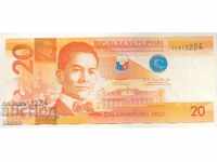++Philippines - 20 Piso - 2018 - P206c.1 - Paper