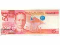 ++Philippines 50 Peso 2016H P-207a.8 Paper