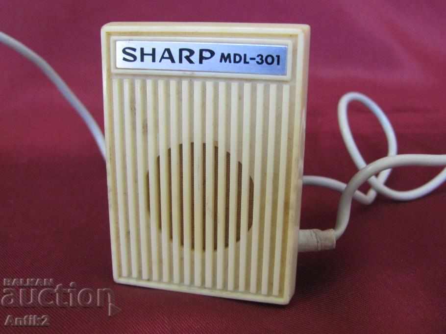 50s Original SHARP Microphone Japan with price 90.00 BGN | € 46.02