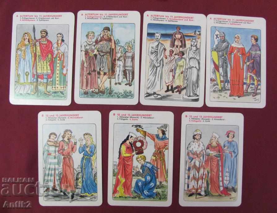 60s Kids Playing Cards Germany - 6 60s Kids Playing Cards Germany - 6