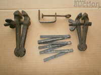 lot clamps and metal meter