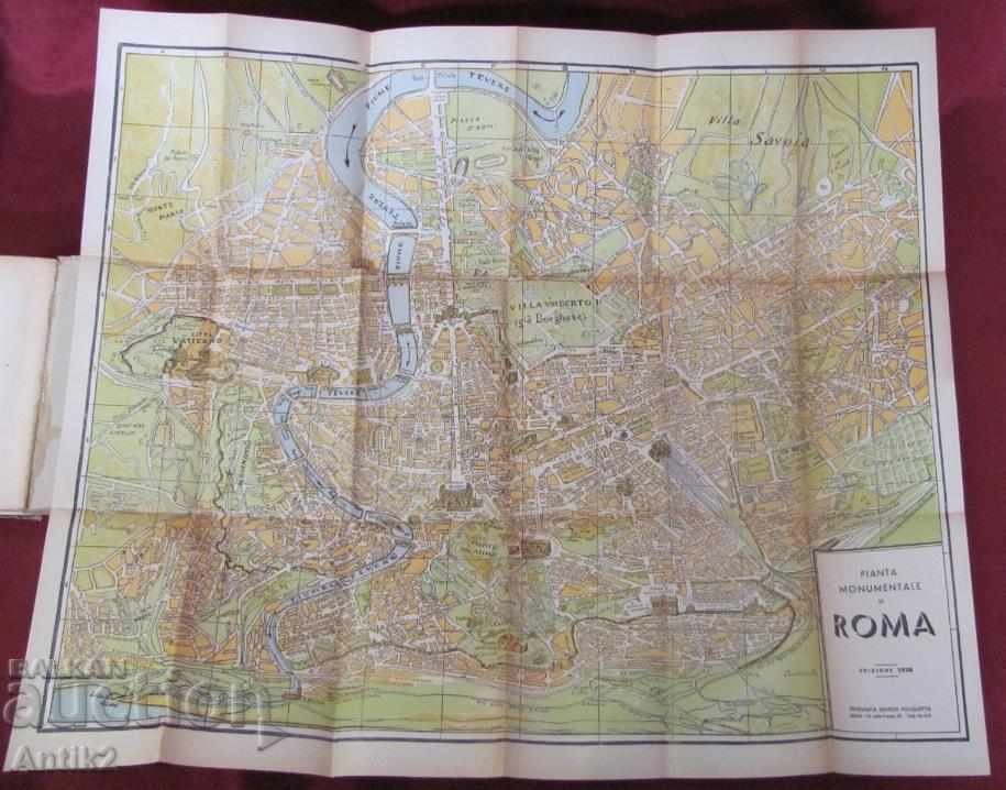 1937-38 Rome Travel Guide with a city map - 6 1937-38 Rome Travel Guide with a city map - 6