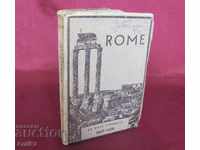 1937-38 Rome Travel Guide with a city map