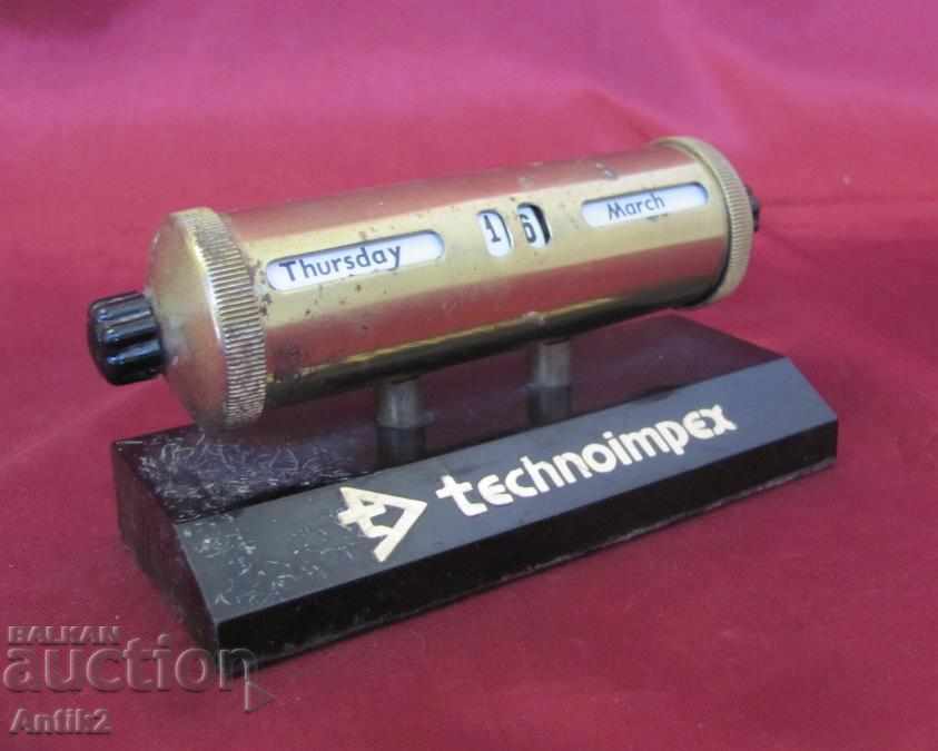 50's Old Desktop Metal Calendar with price 60.00 BGN | € 30.68 50's Old Desktop Metal Calendar with price 60.00 BGN | € 30.68