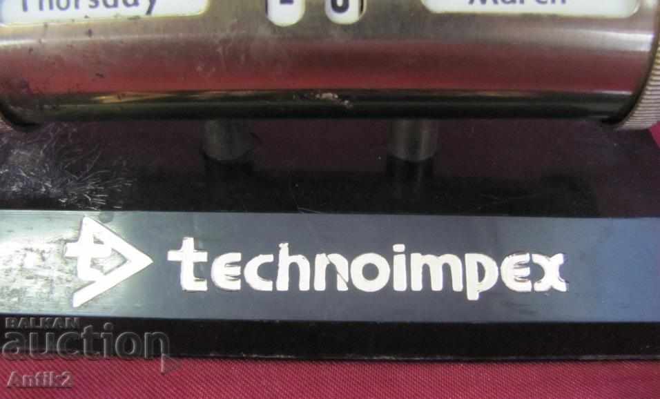 50's Old Desktop Metal Calendar - 6 50's Old Desktop Metal Calendar - 6