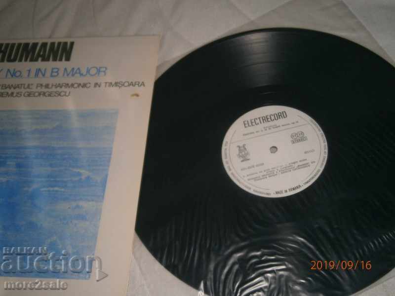 Auction  SHUMAN - SCUMANN - SYMPHONY N1 IN B - BIG SIZE - ROMANIA