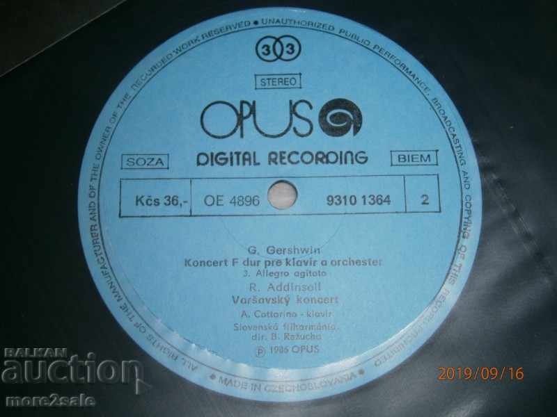 GEORGE GERSHWIN - F MAJOR FOR PIANO - OPUS - CZECHOSLOVAKIA - 5 GEORGE GERSHWIN - F MAJOR FOR PIANO - OPUS - CZECHOSLOVAKIA - 5