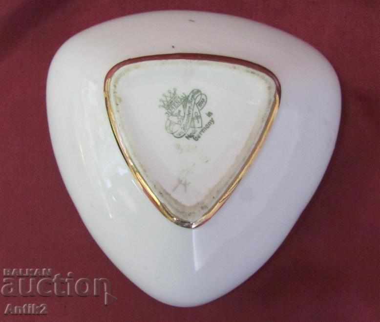 Auction  Old Porcelain Box JUMENAU Germany