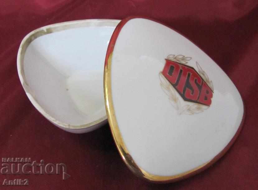 Delivery of Old Porcelain Box JUMENAU Germany