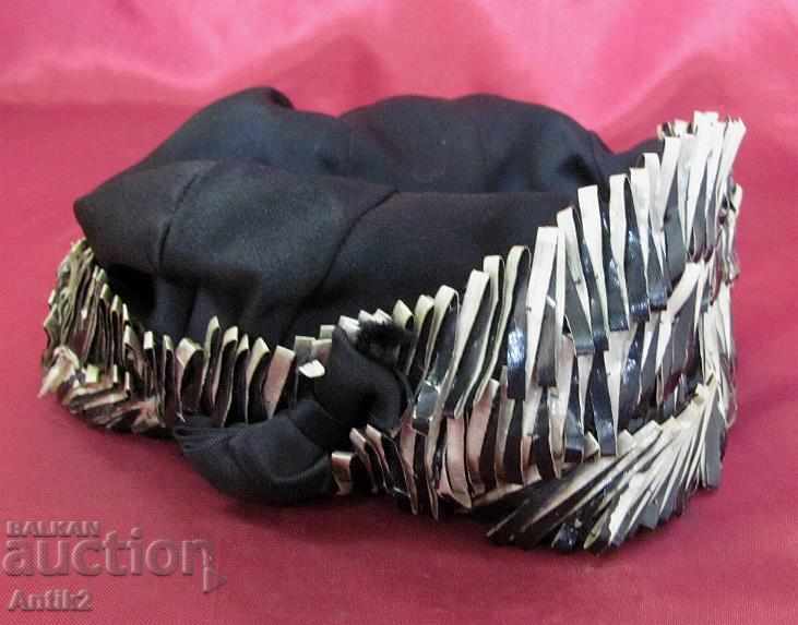 Παράδοση 30s καπέλο Art Deco γυναικών Παράδοση 30s καπέλο Art Deco γυναικών