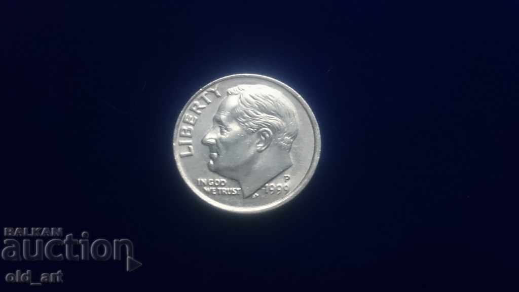 Coin - USA, 1 dime 1999 - 5 Coin - USA, 1 dime 1999 - 5