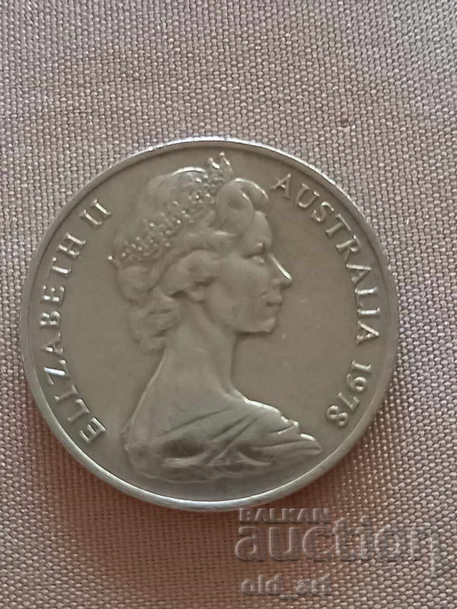 Κέρμα - Αυστραλία, 20 σεντς 1978 με τιμή € 1.80 | 3.52 BGN Κέρμα - Αυστραλία, 20 σεντς 1978 με τιμή € 1.80 | 3.52 BGN