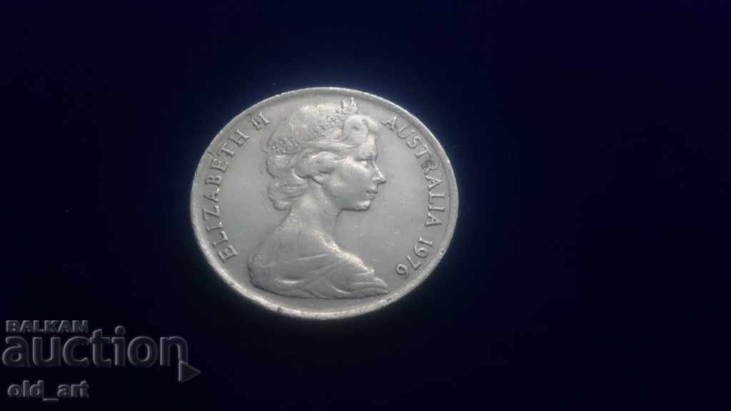 Coin - Australia, 10 cents 1976 with price 2.50 BGN | € 1.28 Coin - Australia, 10 cents 1976 with price 2.50 BGN | € 1.28