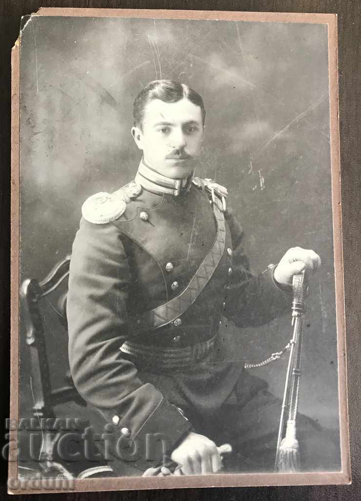 816 Kingdom of Bulgaria General Todor Radev as 5th Lieutenant