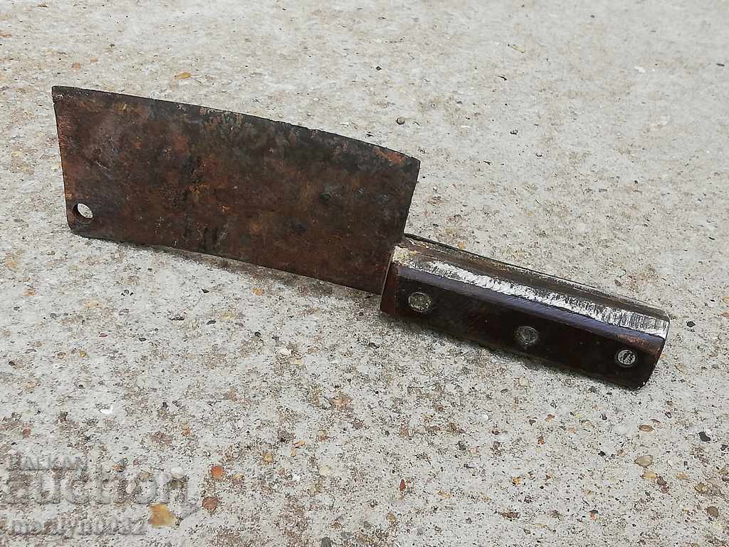 Old forged saber, ax, pole, knife, machete with price 39.00 BGN | € 19.94 Old forged saber, ax, pole, knife, machete with price 39.00 BGN | € 19.94