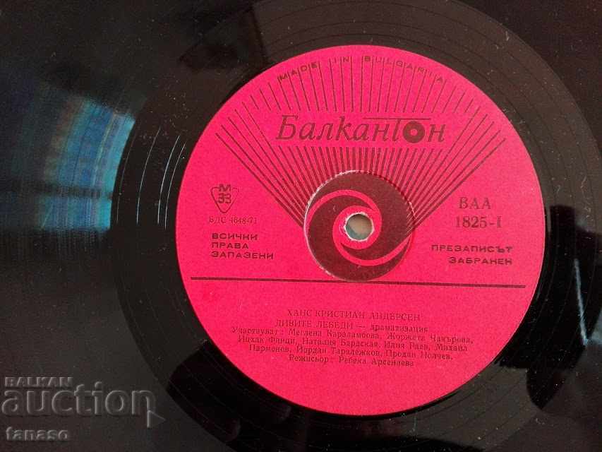 Auction  Andersen gramophone record, wild swans, dramatization