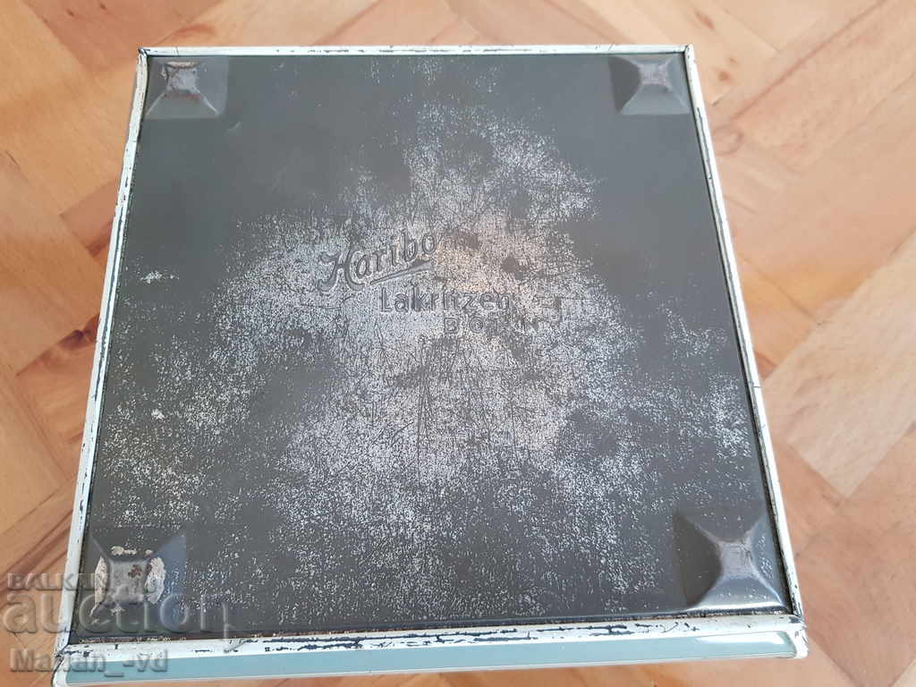 Delivery of Old haribo lakritzen bonn metal box Delivery of Old haribo lakritzen bonn metal box