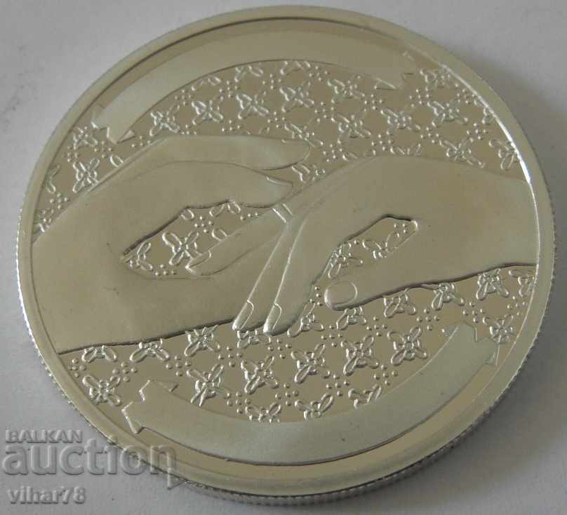 Delivery of Wedding silver plaque Delivery of Wedding silver plaque