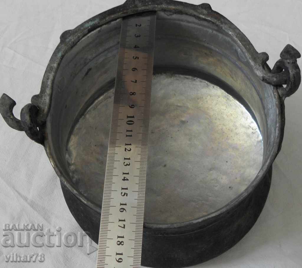 Tin boned, boiler, baker, copper pot - 5 Tin boned, boiler, baker, copper pot - 5