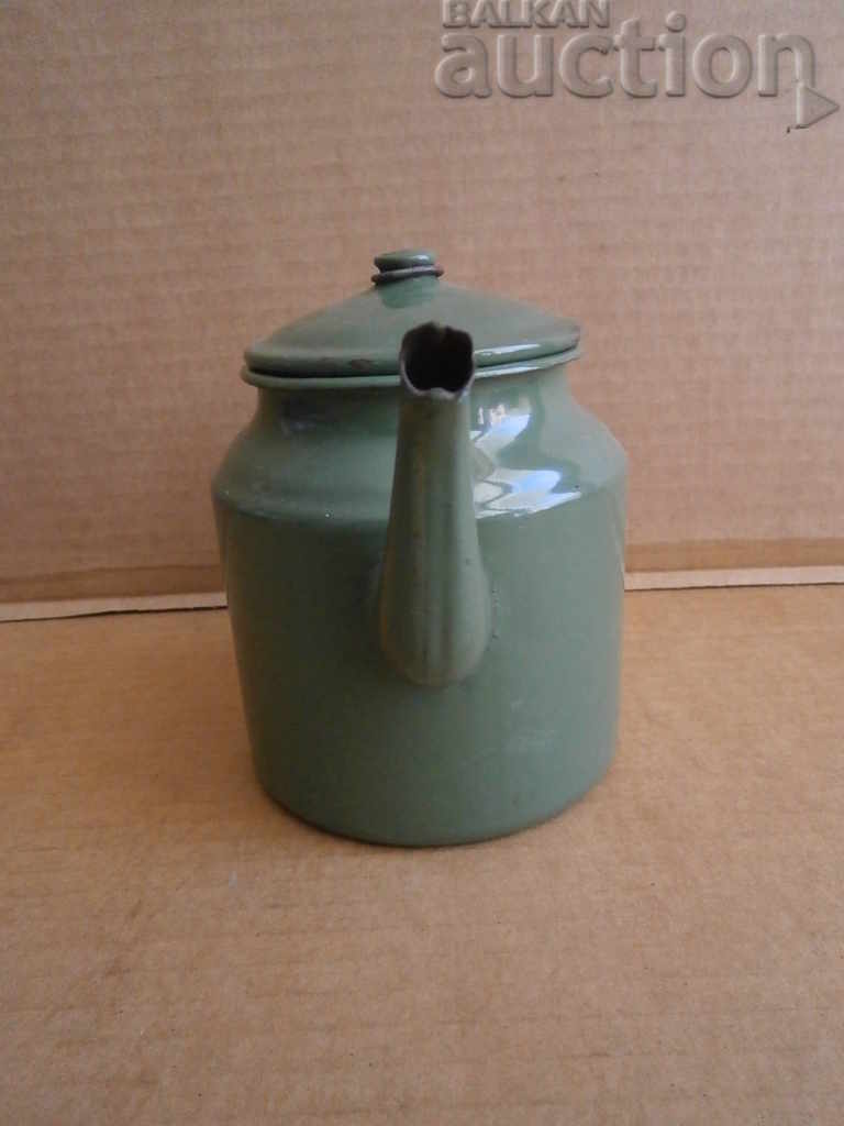 Delivery of old small enamelled teapot 1962 OBORISHE Delivery of old small enamelled teapot 1962 OBORISHE
