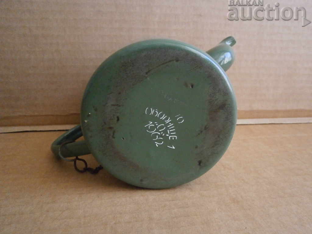 old small enamelled teapot 1962 OBORISHE - 7 old small enamelled teapot 1962 OBORISHE - 7