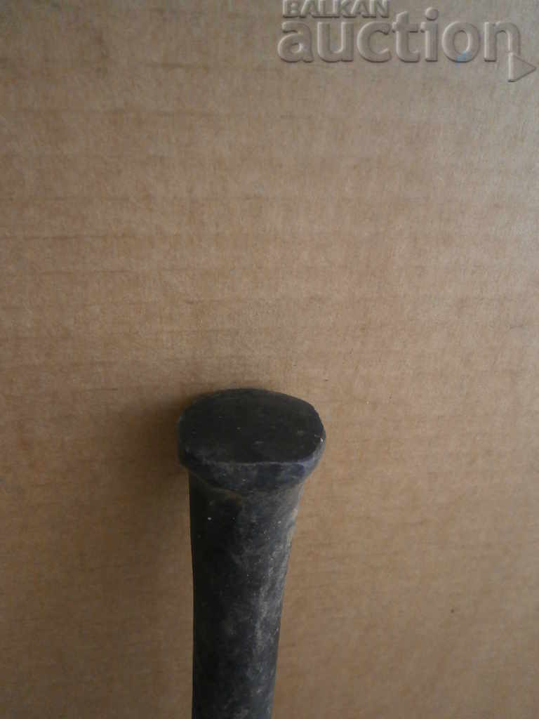 Old twin, wrought iron, anvil for eyelid - 5