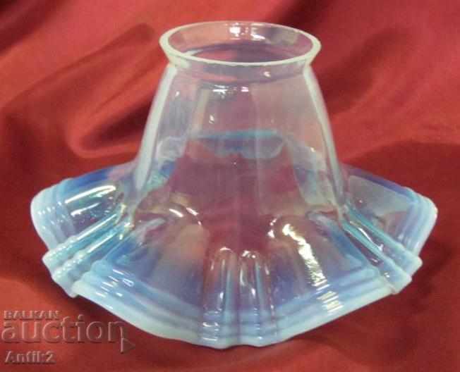 19ος αιώνας Crystal Glass για λαμπτήρα φανών