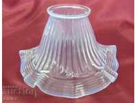 19ος αιώνας Crystal Glass για λαμπτήρα φανών