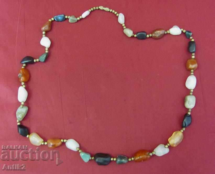 Old 2 pieces Women's Necklaces natural stones with price 15.00 BGN | € 7.67