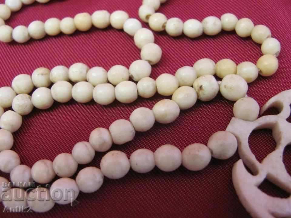 Old 2 pieces Women's Necklaces natural stones - 5