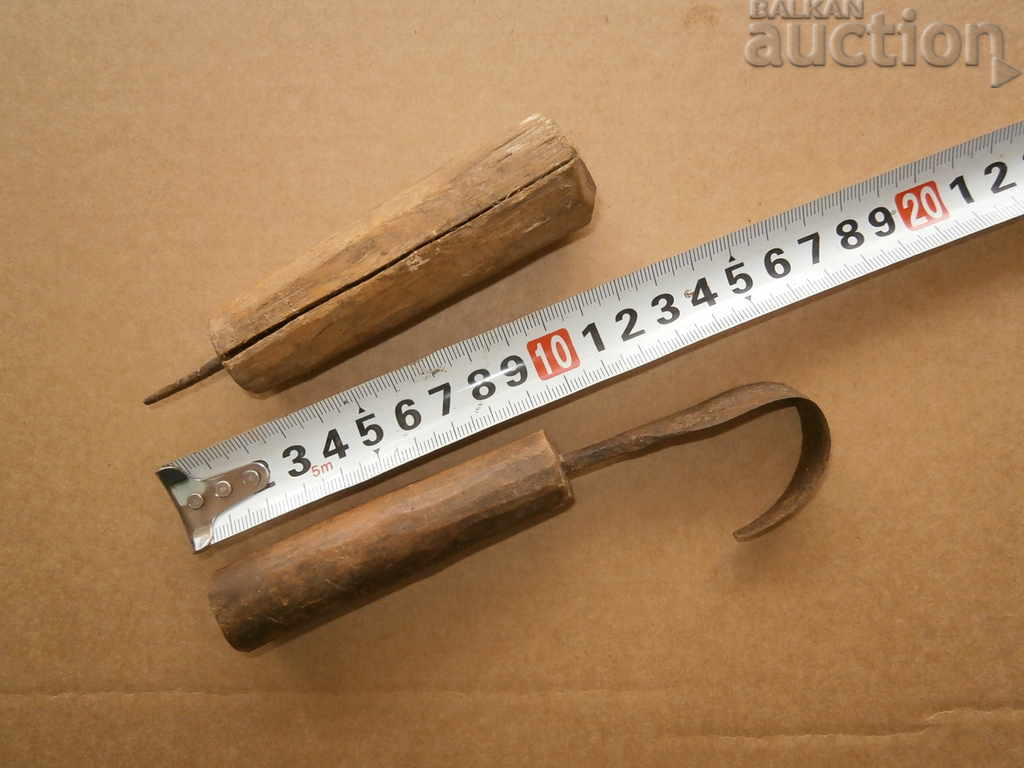 antique primitive instruments lot - 5 antique primitive instruments lot - 5