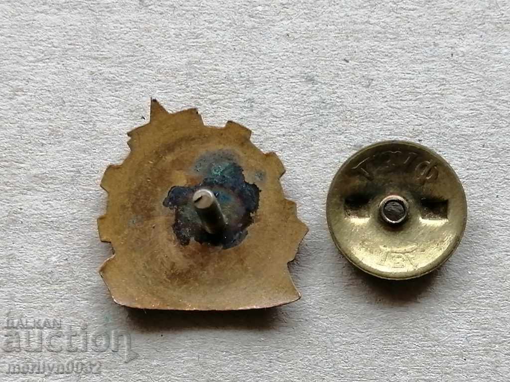 Badge Dimitrovgrad badge with enamel medal with price 49.50 BGN | € 25.31 Badge Dimitrovgrad badge with enamel medal with price 49.50 BGN | € 25.31