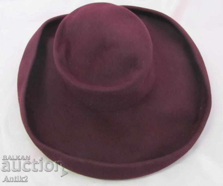 Auction 19th Century Original Ladies Hat Felt Auction 19th Century Original Ladies Hat Felt