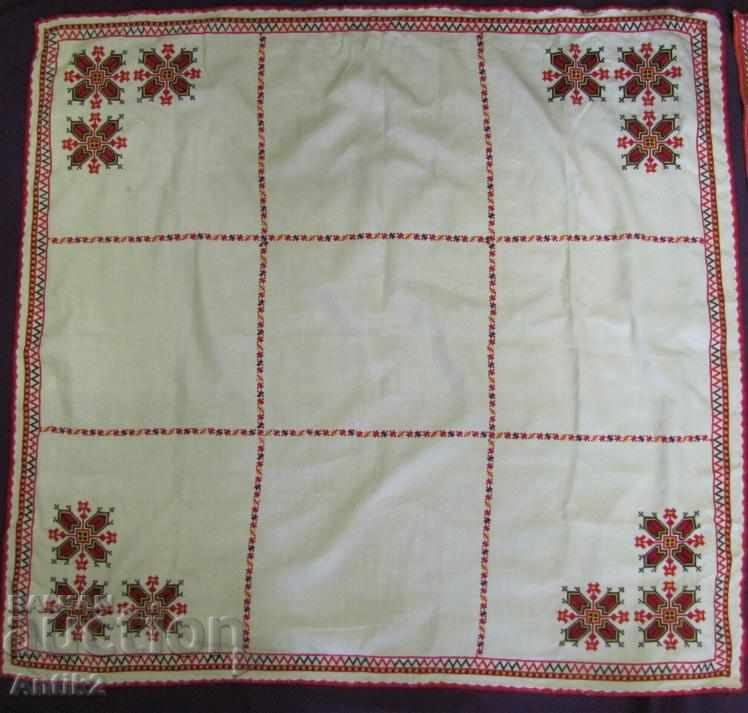 70s 2 Handmade Embroidered Tablecloths, Boxes with price 80.00 BGN | € 40.90
